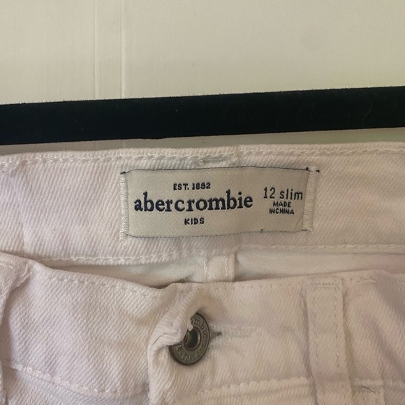 Abercrombie Kids White Skinny Jeans - Picture 4 of 5